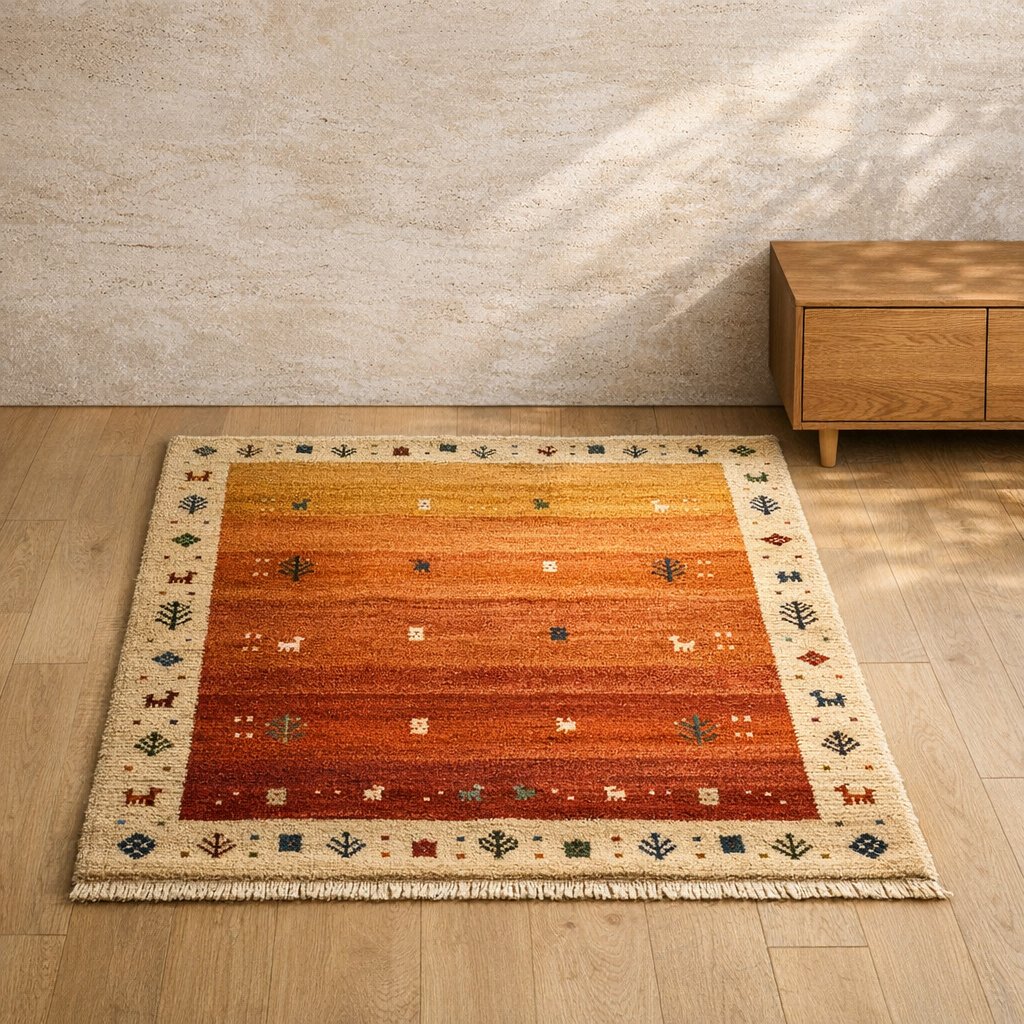 گبه رنگین طرح عشایری